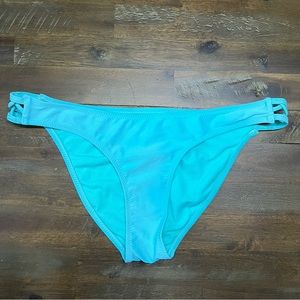 ✅ Coral Tropic by Apollo Swimwear aqua blue hipster bikini bottoms